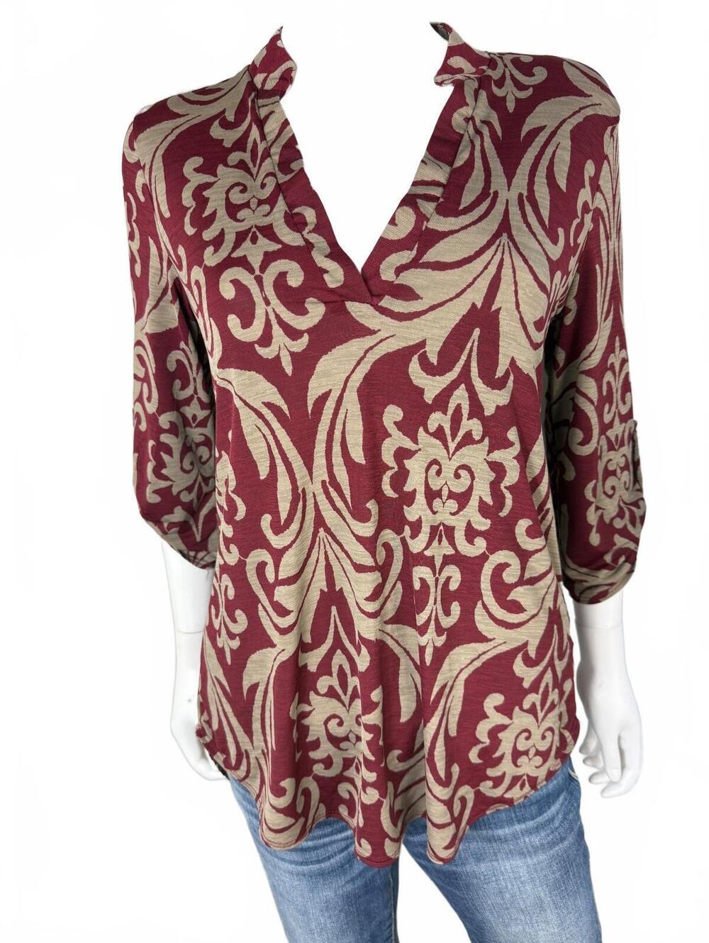 Covington 3/4 Sleeve Blouse Size S